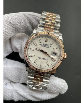 (한정수량/풀겨업) NM공장 롤렉스 데이저스트 36mm 신형 화이트바 로즈골드 콤비 /안사면후회
