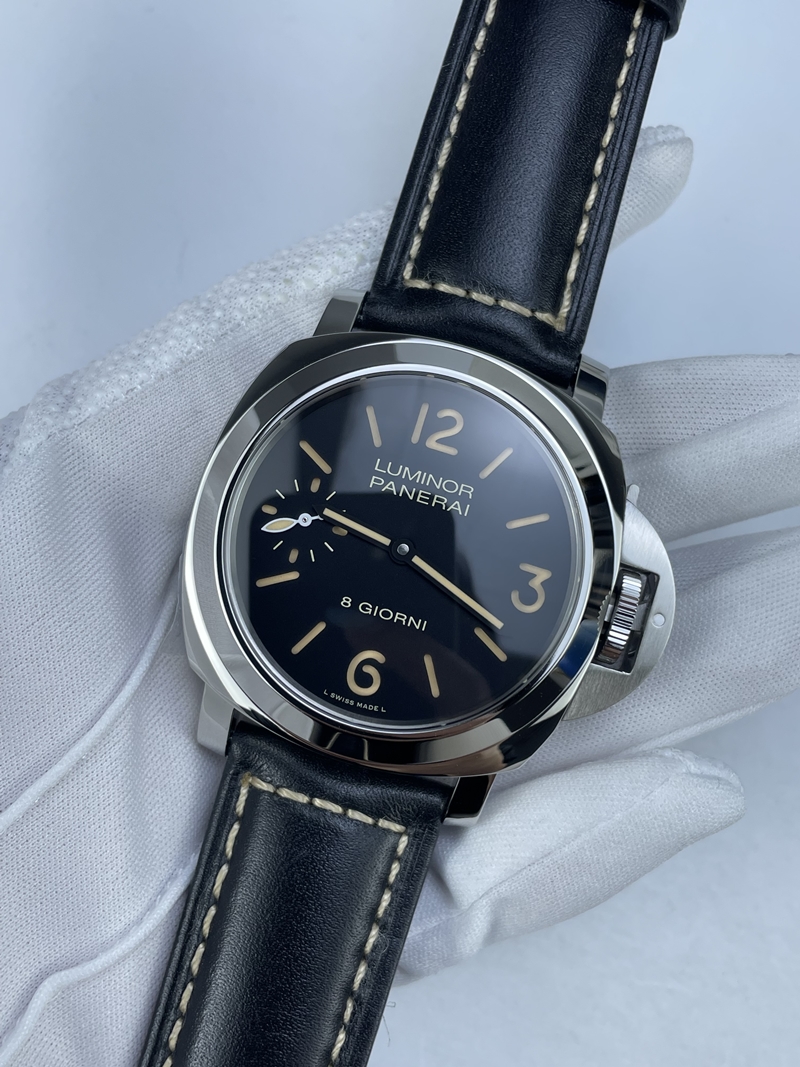 (준비완료/특급배송)NO.2679/HW공장 파네라이 PAM915 루미노르 블랙 가죽
