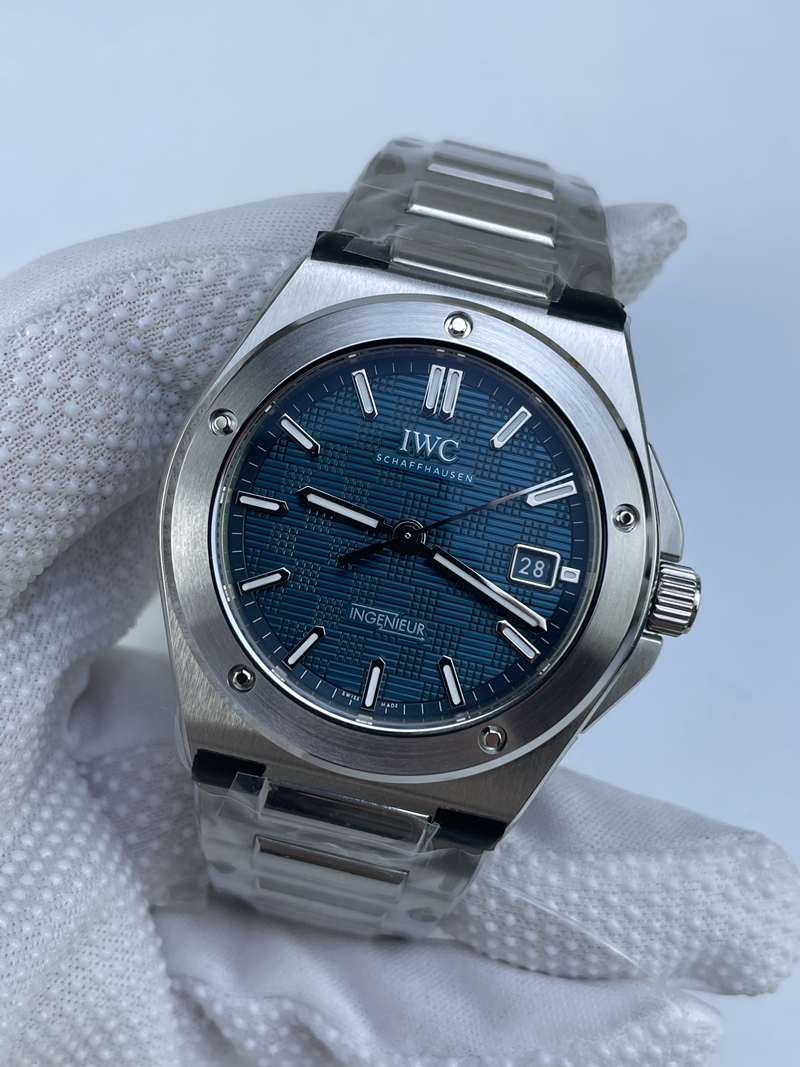 (준비완료/특급배송)NO.3192/V7공장 IWC 인제니어 블루다이얼 브레이슬릿