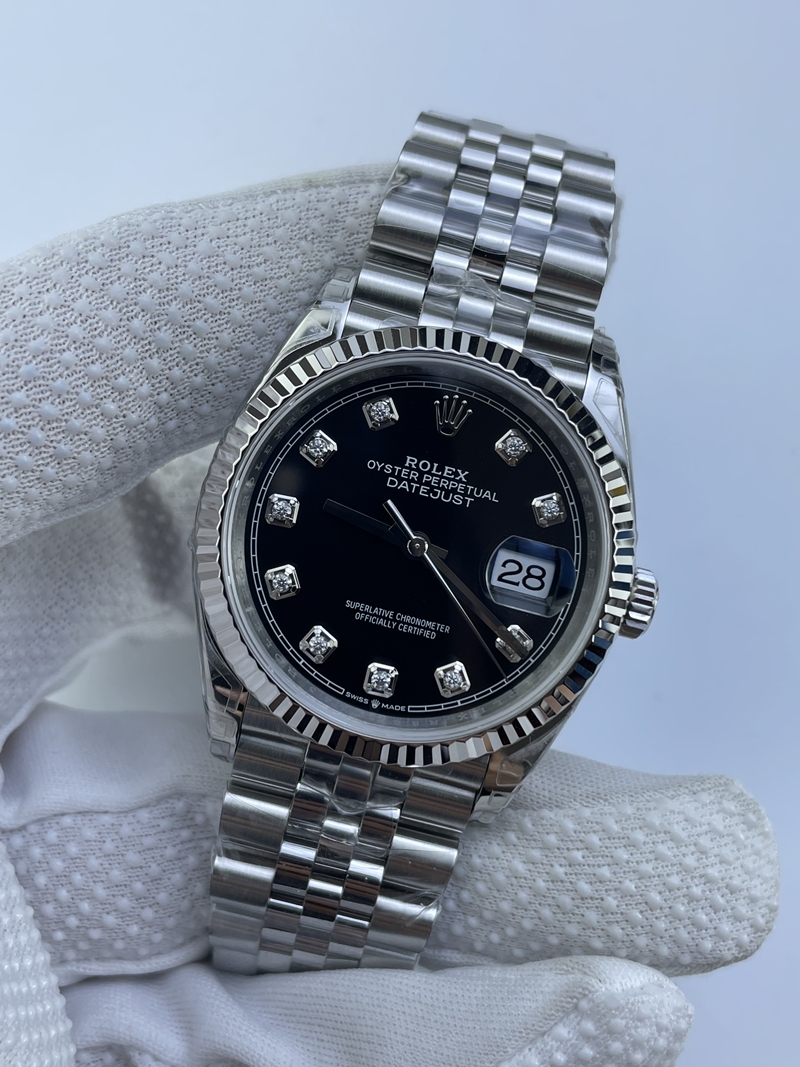 (준비완료/특급배송)NO.3368/VS공장 롤렉스 데이저스트 36MM 블랙검텐포