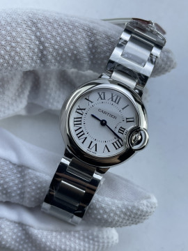 (준비완료/특급배송)NO.3724/3K공장 까르띠에 발롱블루 스몰 28MM 여성용