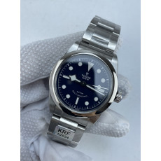 (준비완료/특급배송)NO.4197/KRF공장 블랙베이 36mm 스틸 블루 다이얼 스틸 브레이슬릿 A2824